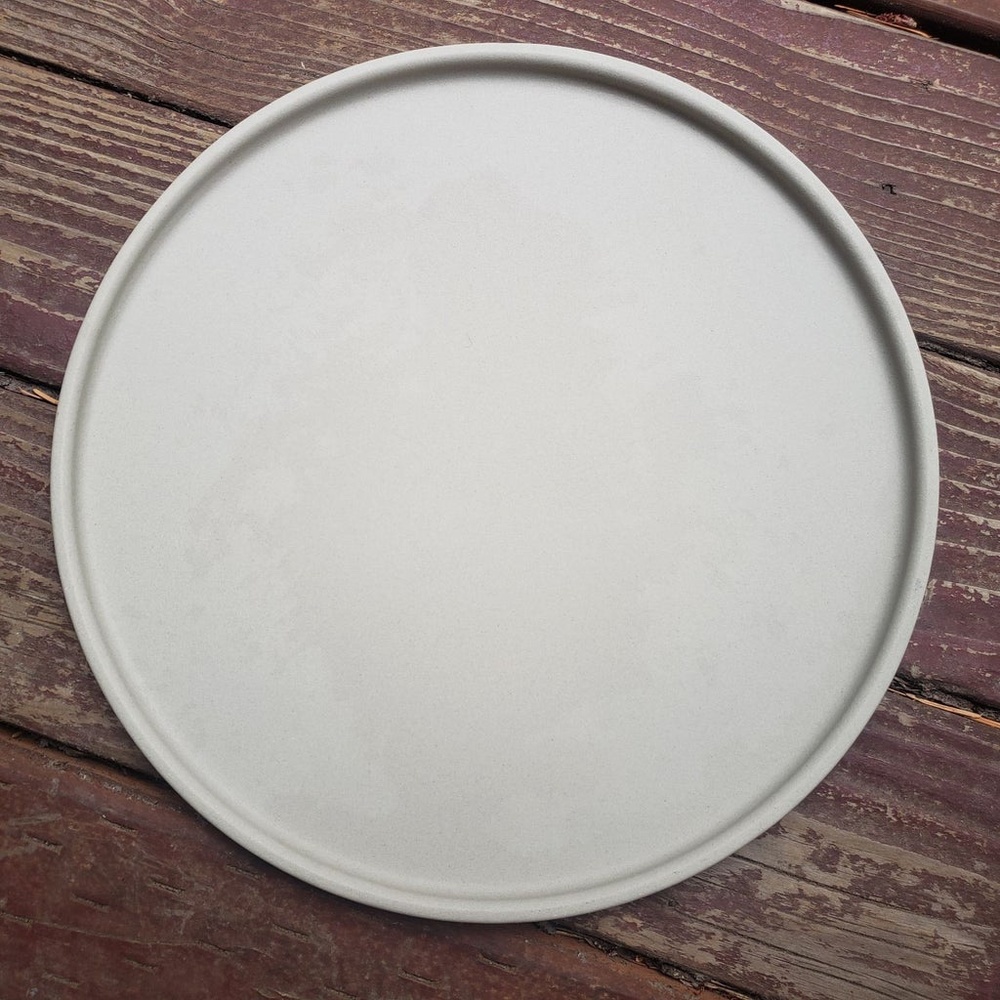 Pampered Chef Stoneware Personal Pizza Round Stone 8 1/2"